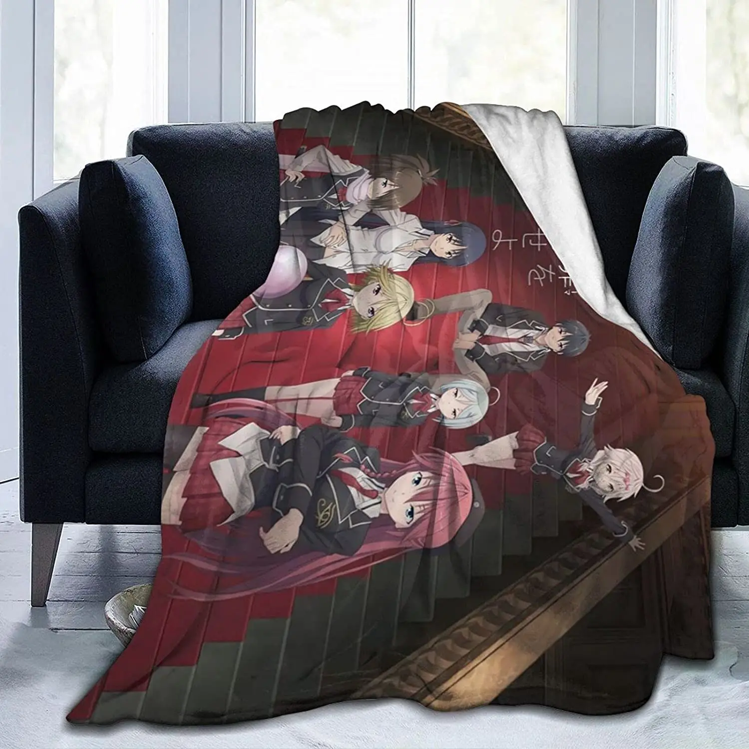 

Lieselotte Sherlock Fluffy Soft and Comfortable Blanket, Anime Warm Embrace of Sympathy