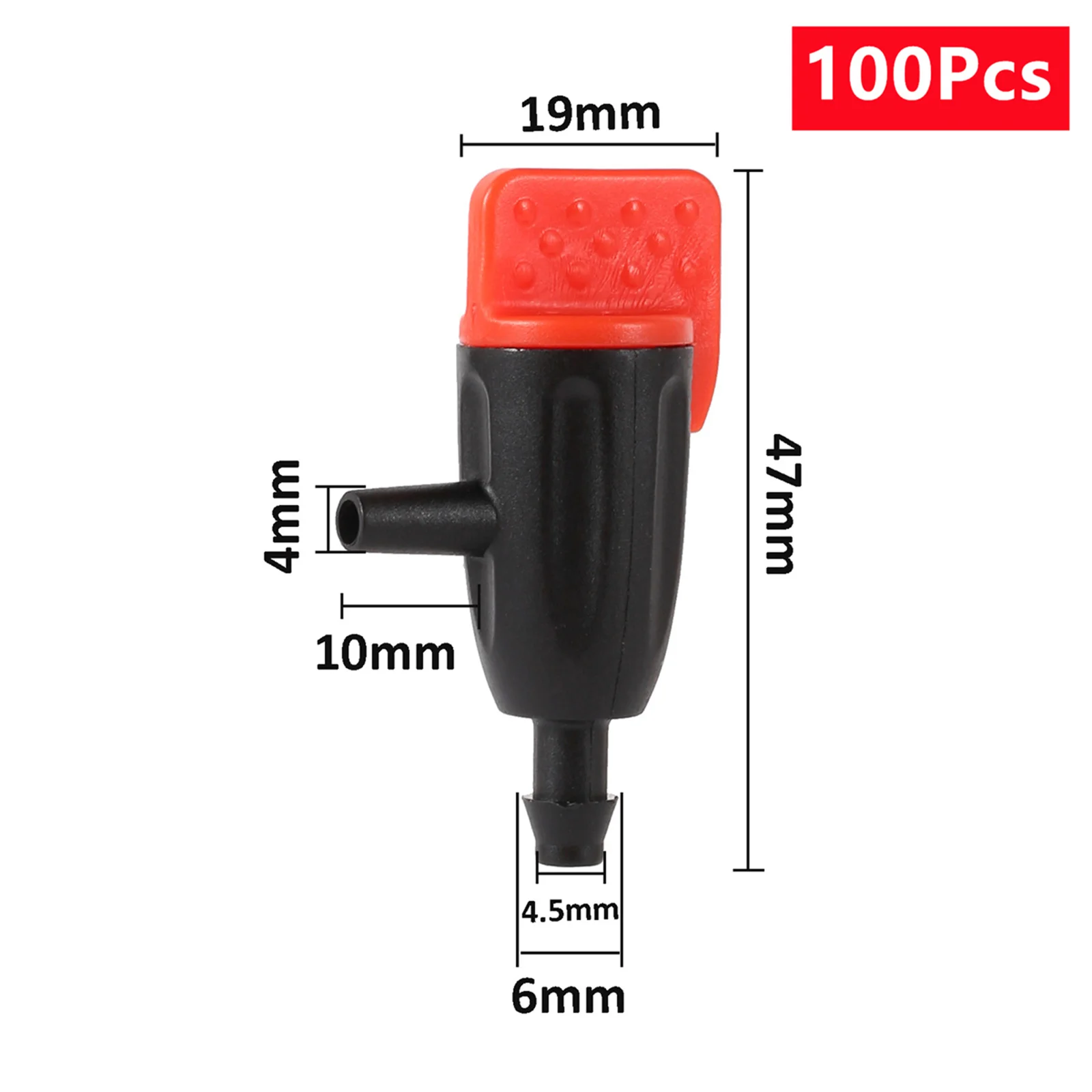 

Регулируемые капельницы для полива 4/7 мм 10/100 шт