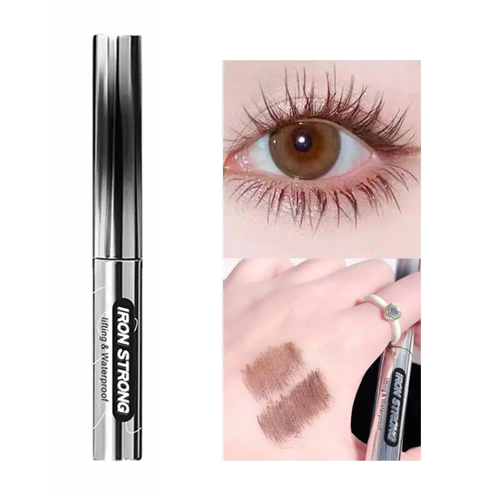 

Small Steel Tube Mascara Plus Long Curler Thick Mascara Natural Quick Drying Waterproof Not Dirty Eye Makeup Not Dizzy Stain Len