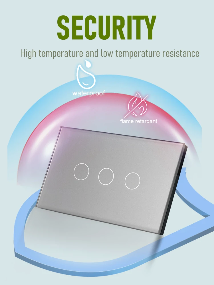 LOGEN US Zigbee Smart Touch Switch 1-позиционный настенный выключатель света Нужен нейтральный