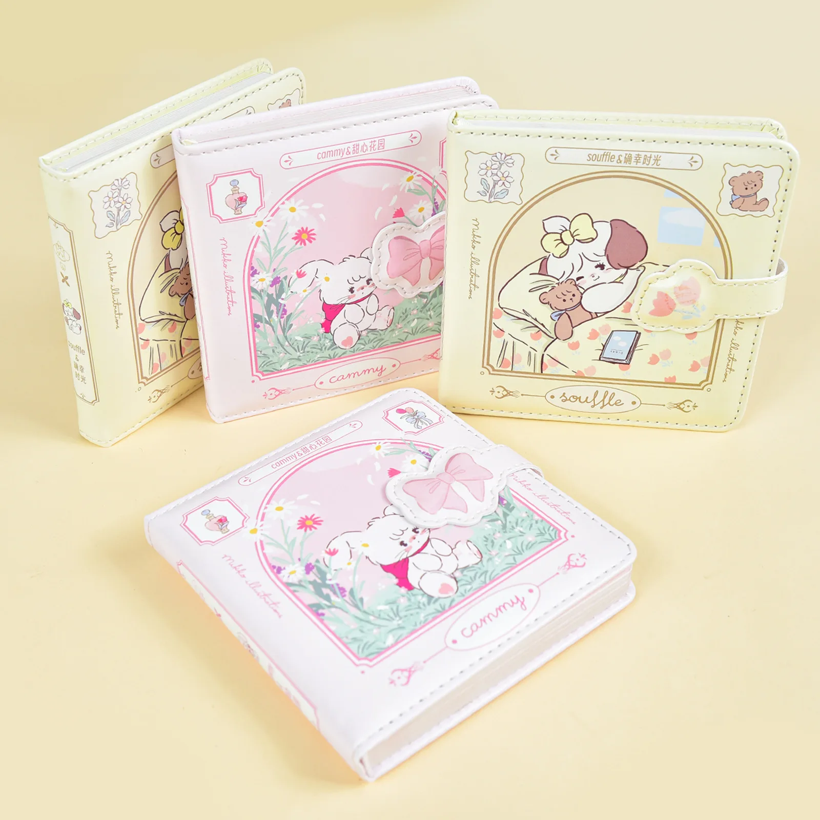 Винтажный кожаный блокнот Mikko с магнитной застежкой для студентов