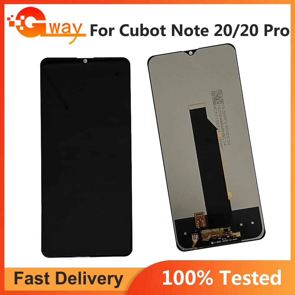 100% протестировано для Cubot Note 20 Pro ЖК-дисплей + сменный преобразователь сенсорного