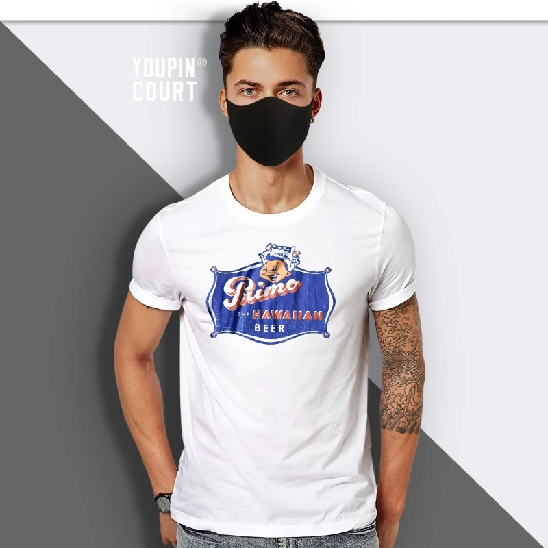 

Винтажная футболка с логотипом Primo Beer