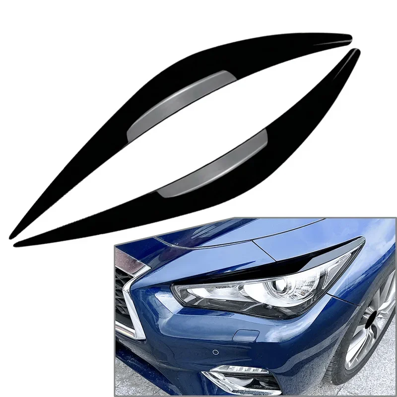

Автомобильные фары, век, крышка для бровей, декоративная накладка для Infiniti Q50 Q50s Q60 2014-2023