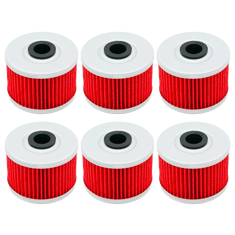 

Масляный фильтр Cyleto 2/4/6 шт. для Kawasaki KLX110 KLX125 KLX250 KLX 125 250 D-Tracker KLX140 KLX150 KLX250R KLX250S KLX300R KLX450R