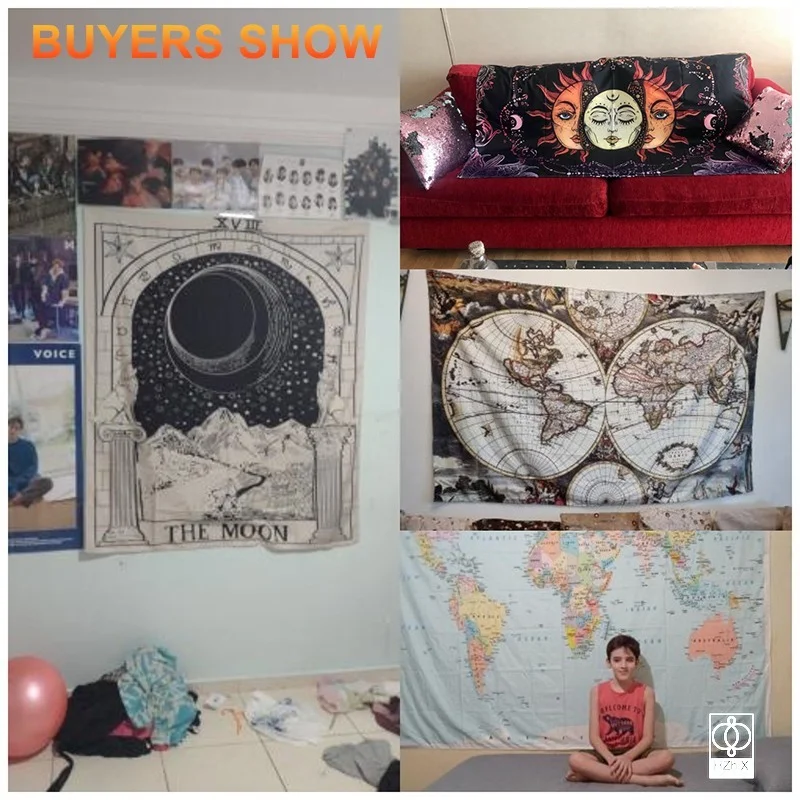 гобелен на стену украшения для комнаты декор Скандинавская ткань завтрака