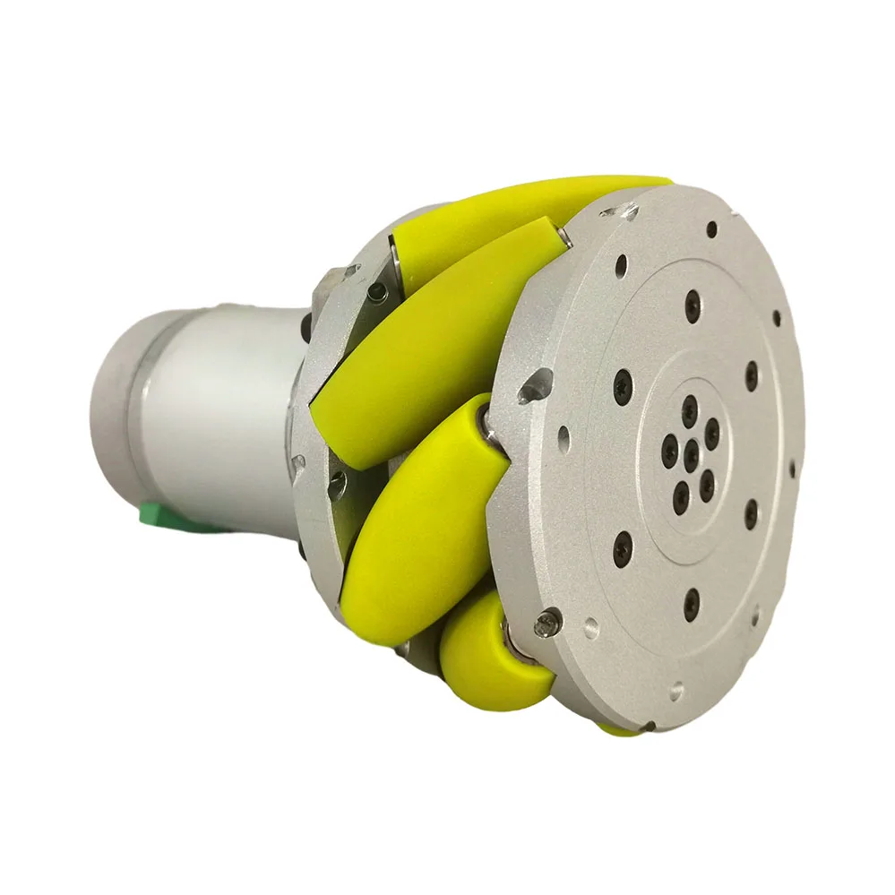 Новая версия 2024 года колесо двигателя Omni 102 мм нагрузка 200 кг набор колес Mecanum всех