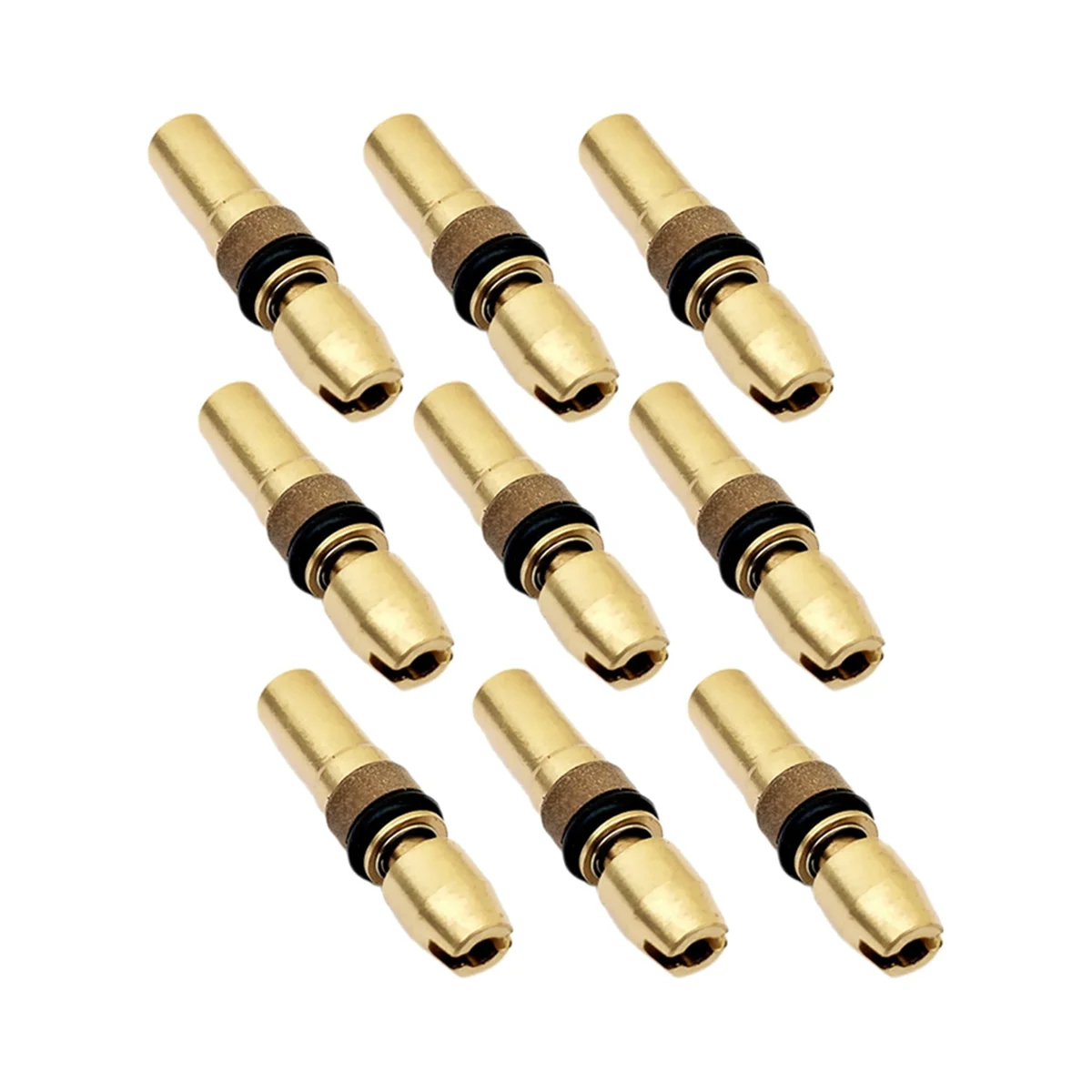 

9PCS Three-Stage Piston Head High Pressure Copper Head 6mm High Pressure Pump 30Mpa Repair Parts