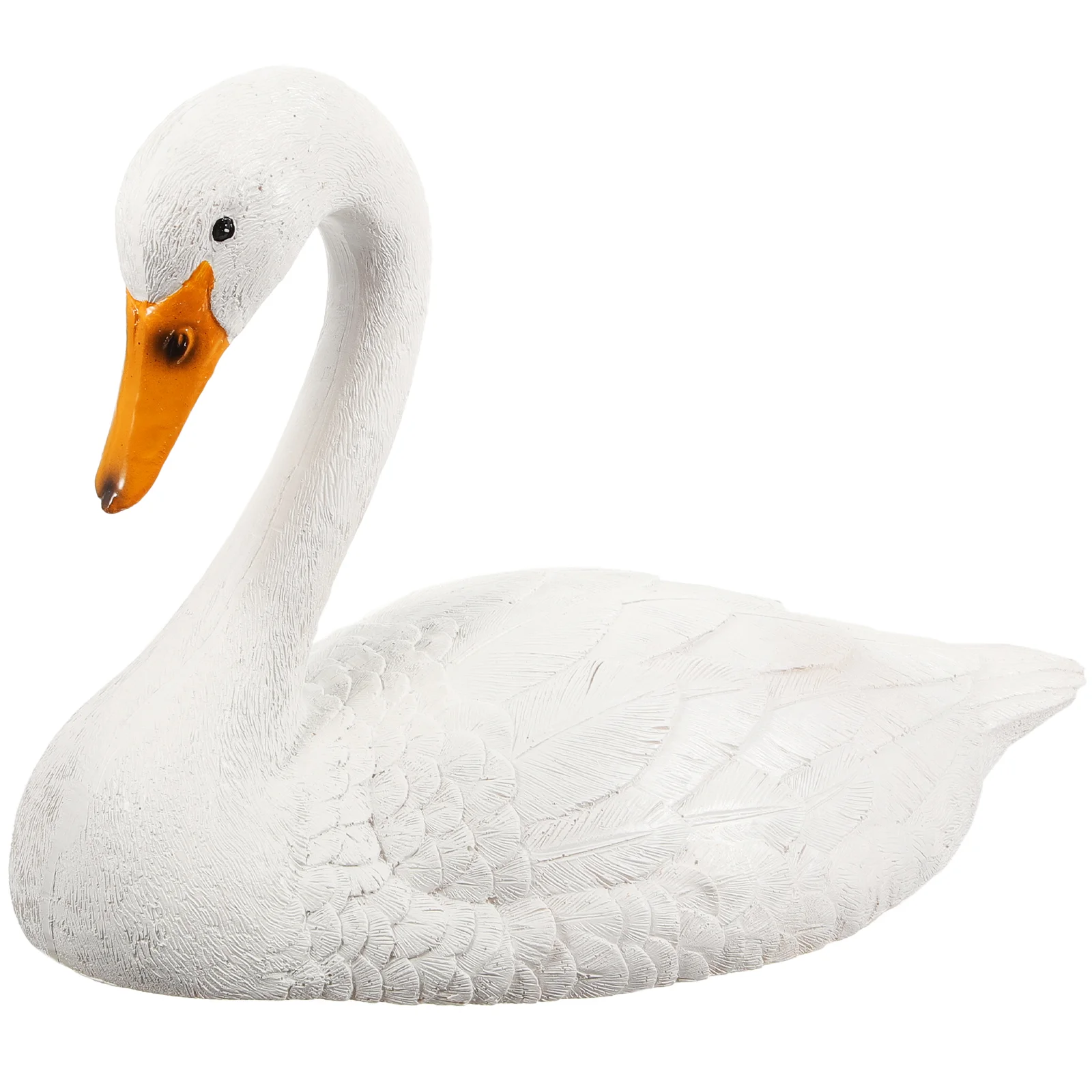 

Floating Swan Simulation Resin Decor Water Decoration Pool Supplies Garden Ornament Ponds