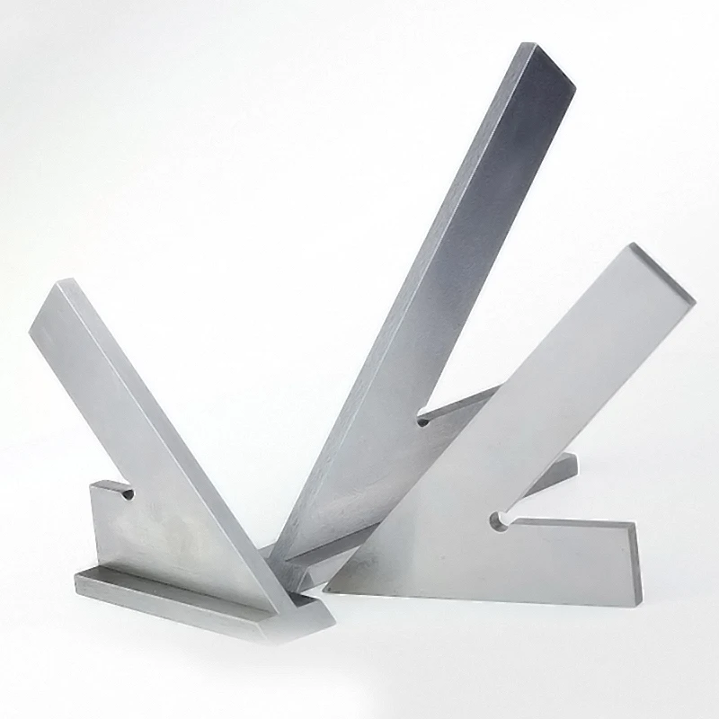 Стальная квадратная линейка ET MEASURE JDC 45 градусов