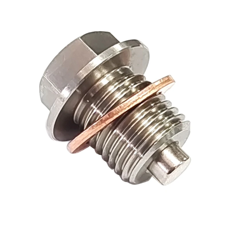 

M12x1,25/M14x1,5/M16x1,5 Магнитная пробка для слива масла Сливной болт масляного поддона с шайбой Автоматическая замена пробки