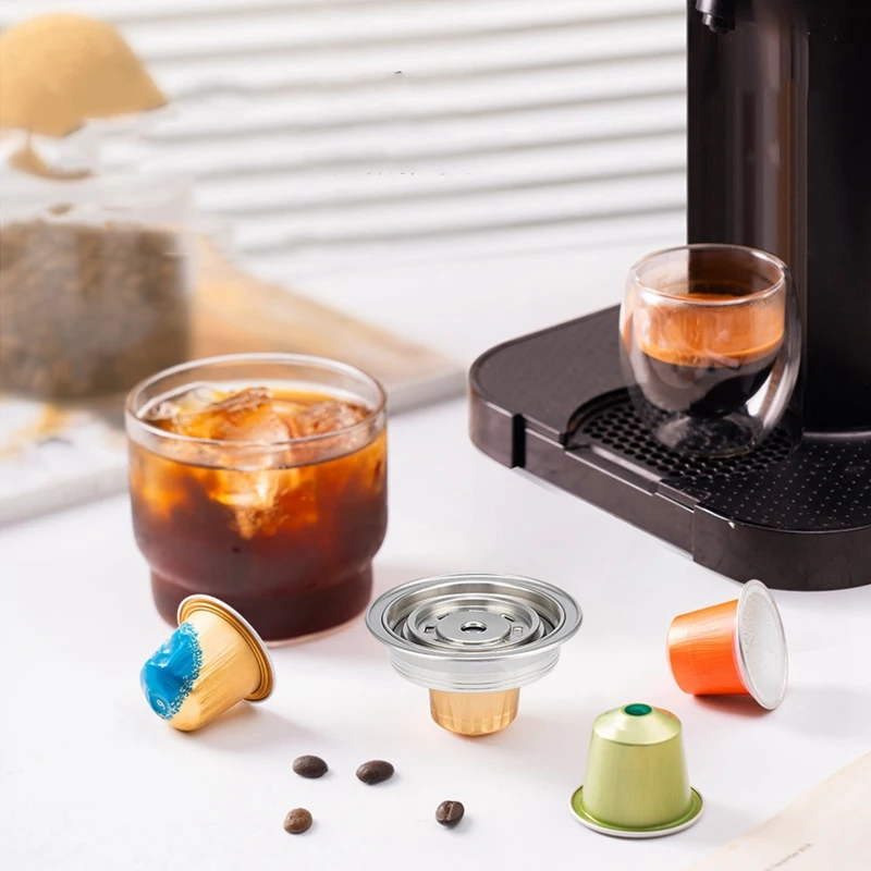 Кофейный фильтр из нержавеющей стали для Delonghi ENV135/Vertuo Next/Vertuo многоразовые