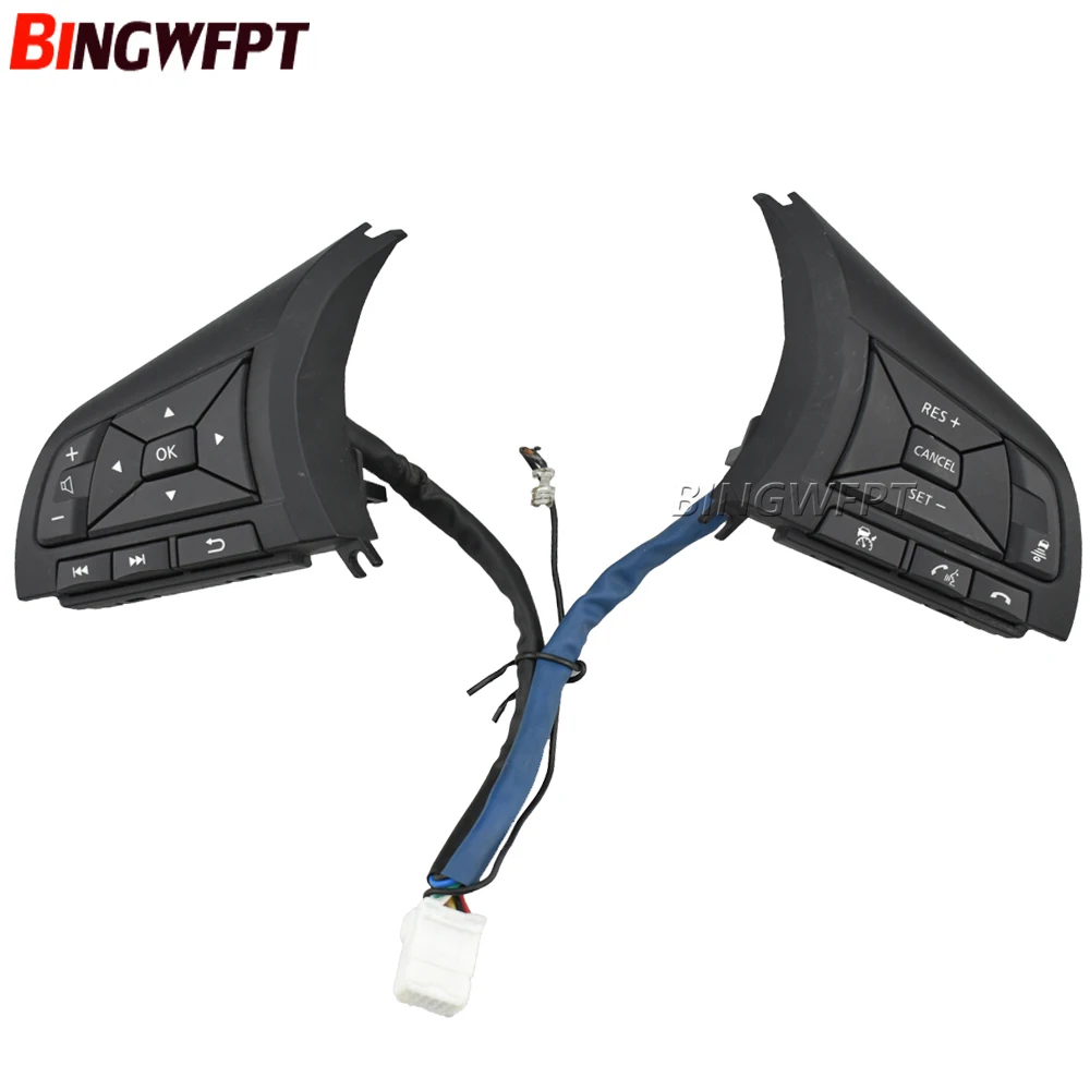 

Кнопки стайлинга автомобилей для Nissan X-Trail 2017 2018 2019 2020, переключатель управления рулевым колесом