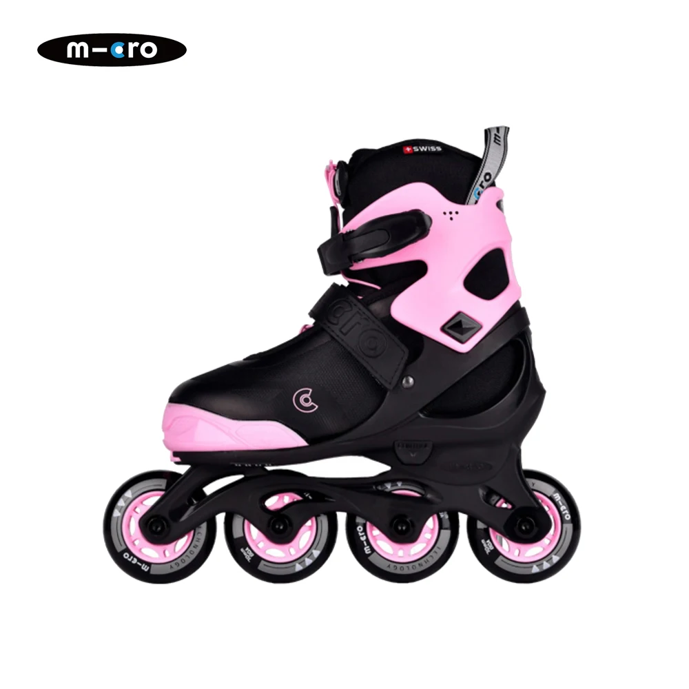 

Micro Skate JOY,58/70mm Roulette Shoe for Girls, Original Roller Skates on 4 Wheels for Free Shipping