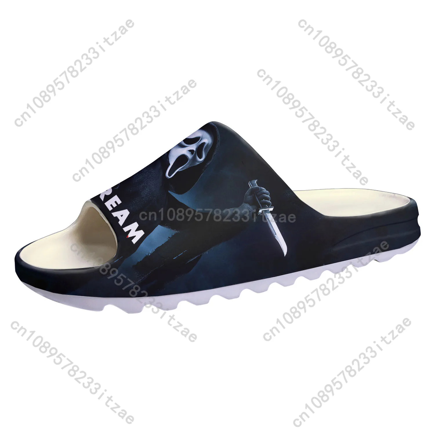 Кричащий фильм Билли Лумис Хэллоуин мягкая подошва слиперы домашние Сабо