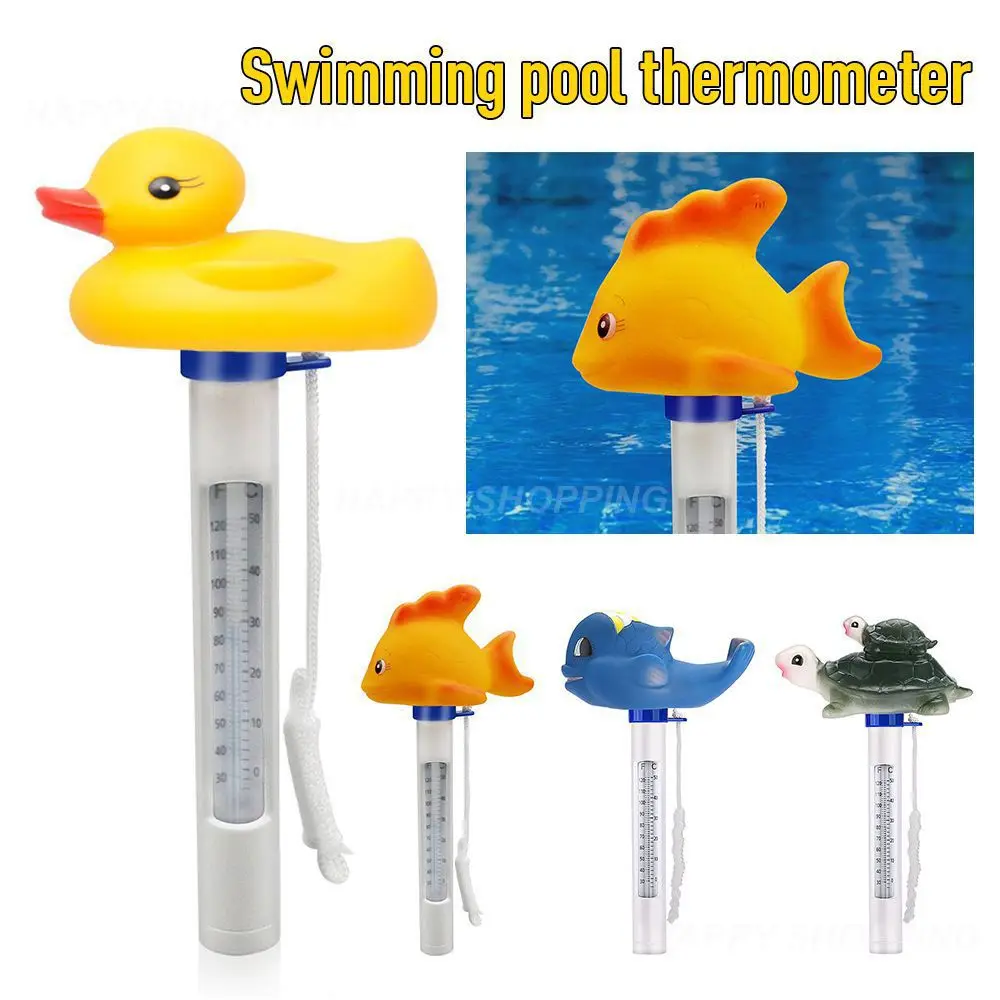 

Swimming Pool Thermometer Waterproof Easy-to-use Convenient Durable Versatile Handheld Pool Thermometer Water Temperature Meter