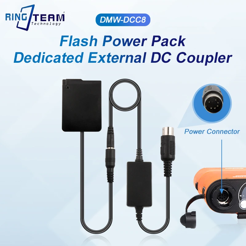 

Мужская вспышка с интерфейсом питания для кабеля питания постоянного тока 4,0*1,7 мм + DMW DCC8, соединитель постоянного тока для фотоэлементов Lumix DMC GX8 FZ1000 FZ2500 G7 G5 GH2