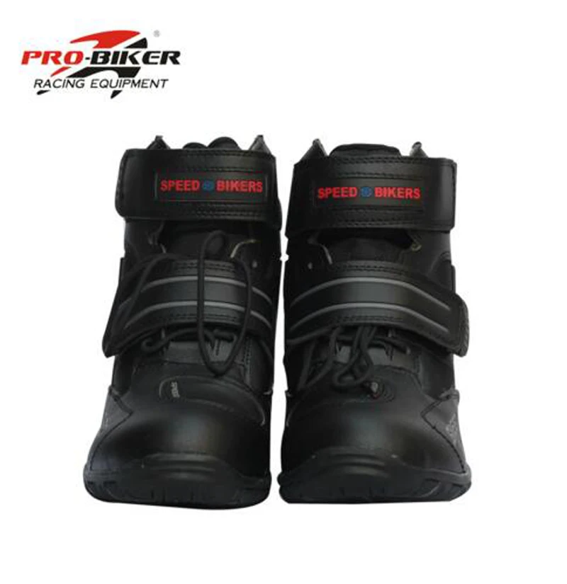 New SPEED BIKERS Professional Motorcycle Boots Motorbiker Botas Unisex Non-slip Shoes Racing Motocross BOOT A005 enlarge