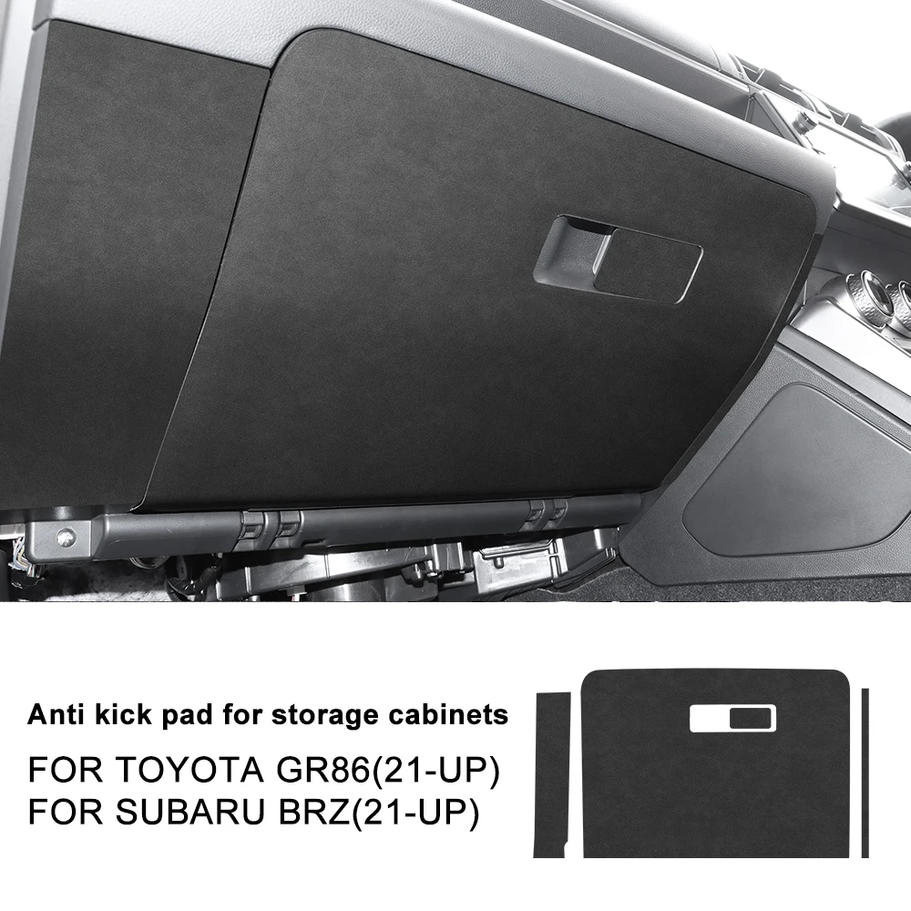 

Для Subaru BRZ Toyota GR86 2021 2022 2023 2024 2025 противоударная накладка LHD RHD автомобильный ящик для хранения второго пилота защитная наклейка аксессуары
