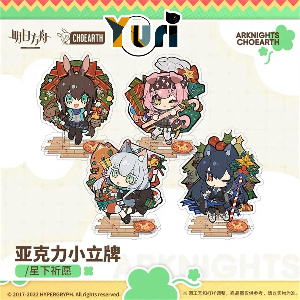 

Yuri Game Arknights Amiya Goldenglow Rosmontis Texas the Omertosa Official Original Acrylic Mini Stand Display Cute C Pre-sale