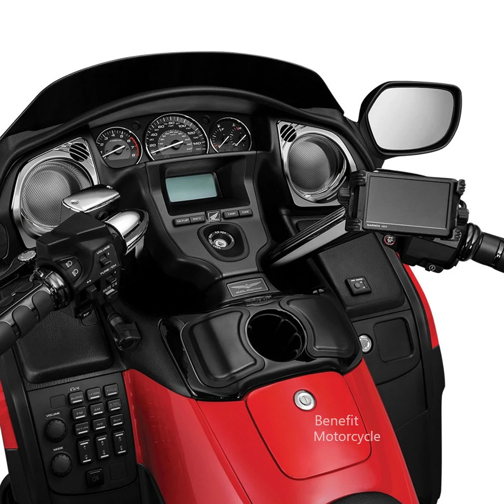 Черные хромированные Мотоциклетные аксессуары передняя Коробка для перчаток