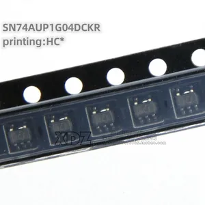 10pcs/lot SN74AUP1G04DCKR SN74AUP1G04 Silk screen printing HC* SOT-353 package Original genuine Logic chip