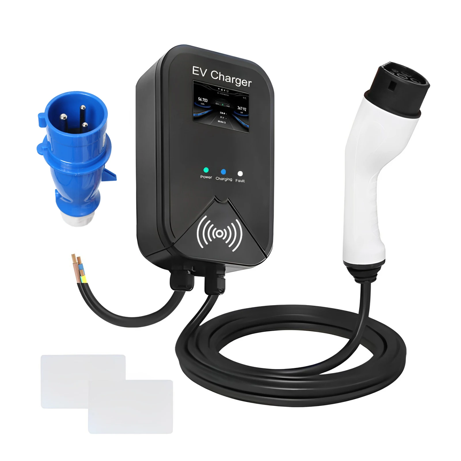 Зарядная станция для электромобилей 7 кВт 32 А зарядное устройство тип 2 зарядные