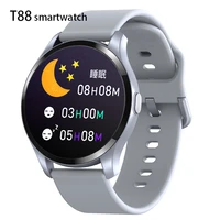 t88 smartwatch 1 28in multi dial waterproof watch body temperature detection sports fitness monitoring smart watch for men women