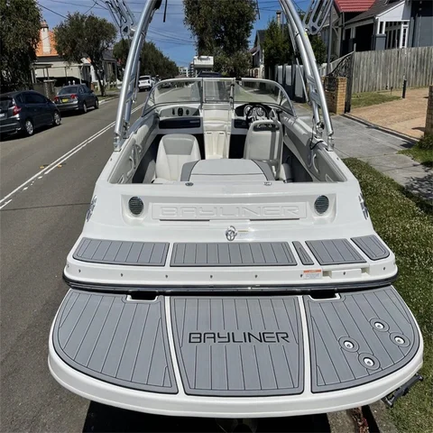 1988 Bayliner 3288 3270 Плавательная платформа Step Boat EVA Foam Teak напольный коврик SeaDek MarineMat Gatorstep Style Самоклеящийся ZS