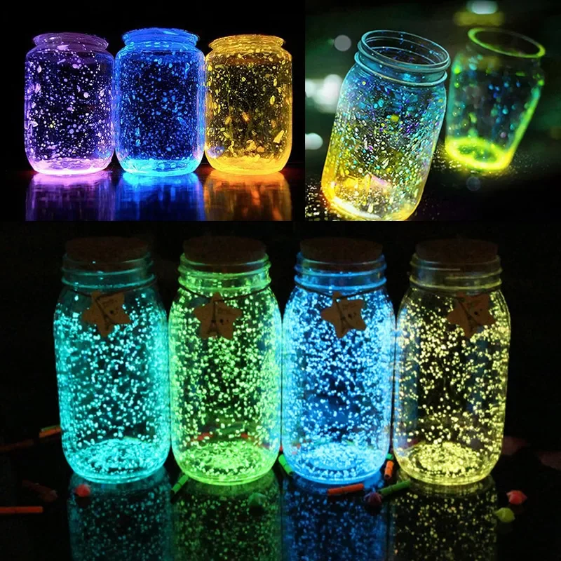 

New 30g Luminous Sand Stones Garden Park Road Pebbles Glow In Dark Ornaments For Party Aquariums Fish Tank Decoration Stone Orna