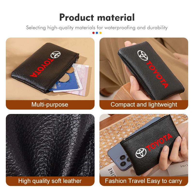 Автомобильный ретро-кошелек портативный держатель для кредитных карт кошелек на