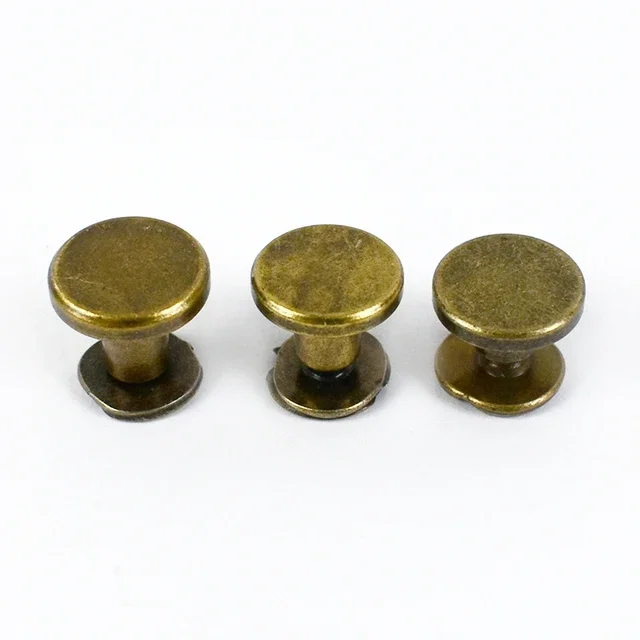 

Meetee латунные заклепки с плоской головкой 5-8 мм