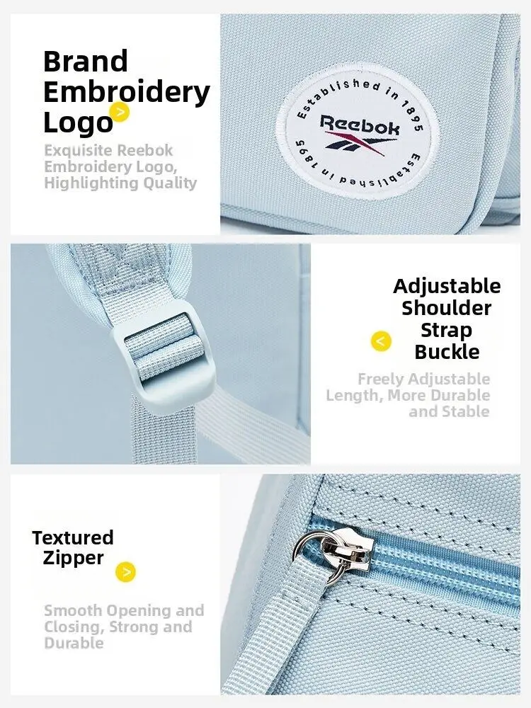 Фото Рюкзак REEBOK Classic Basic Utility для студентов колледжей и школ, унисекс, повседневный, для ноутбука, для подростков и девушек, школьный рюкзак, дневной рюкзак. №4
