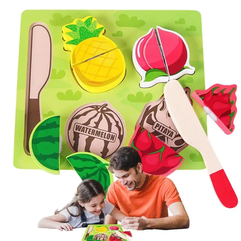 

Montessori Toys 3D Wooden Cute Cartoon Puzzle Toddlers Educational Hands-on Jigsaw Puzzle Set For Boys And Girls Birthday Gift