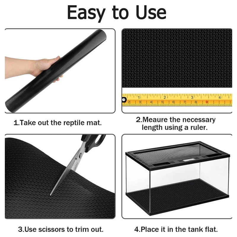 Ковер для рептилий подкладка террариума постельные принадлежности коврик
