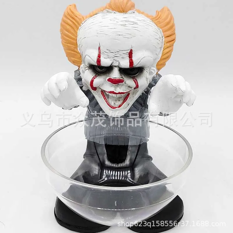

Cross-border Trick or trea decoration clown terror funny gnome with sugar resin ornaments independent station