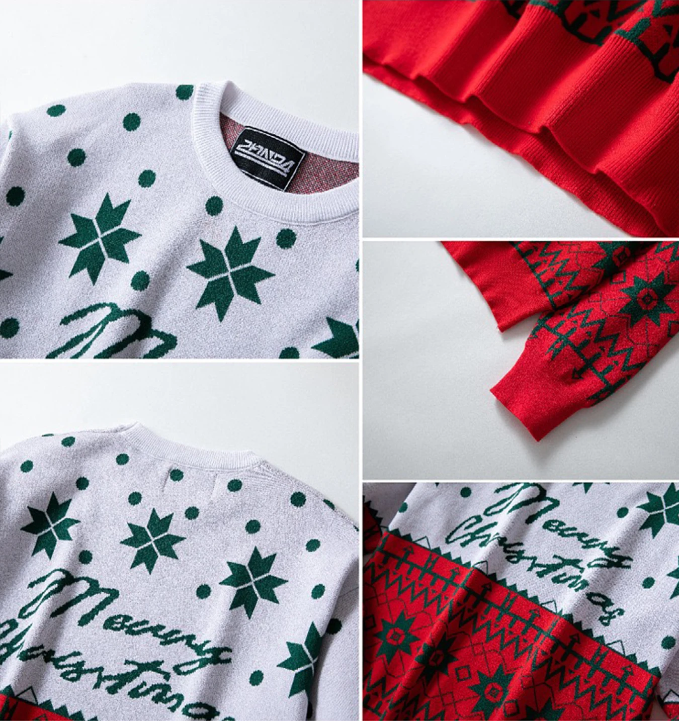 Новый свитер для рождественской вечеринки модный уличный рождественский