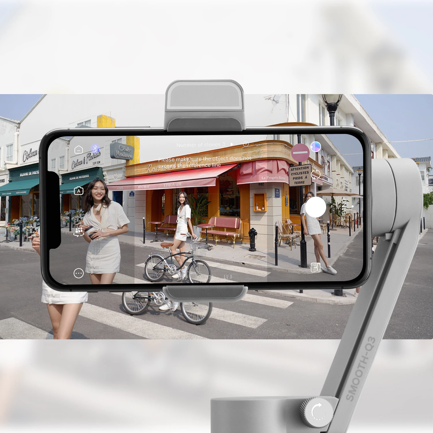Фото Стабилизатор ZHIYUN SMOOTH Q3/Q4, 3-осевой стабилизатор телефона для iPhone 13 pro max/Xiaomi/Huawei №4