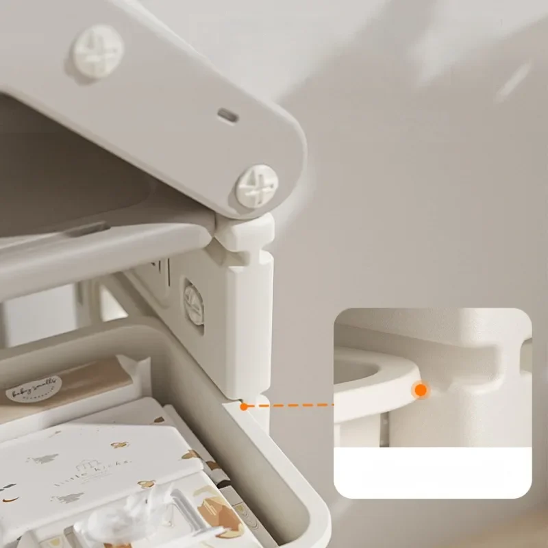 Многоуровневая подставка для игрушек пластиковый шкаф хранения книжная полка