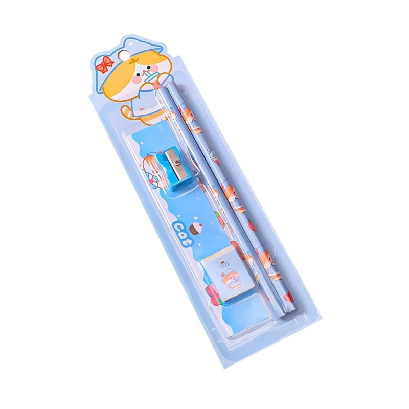 S For School/office Student Sketch Drawing Tool Set Sharpener Eraser Ruler For Architecture Students