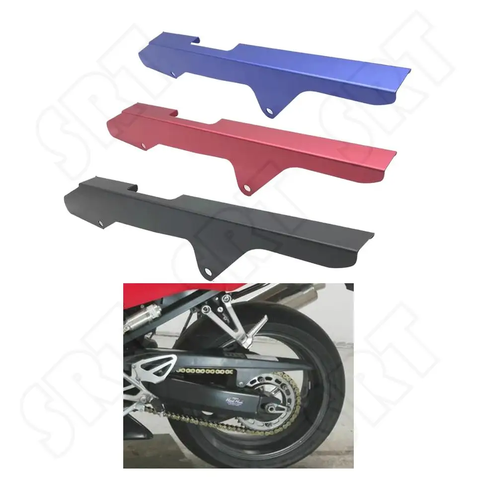 Подходит для Honda CBR 600 F4 F4i CBR600 2000 2001 2002 2003 2004 2005 2006 Защитная крышка цепи мотоцикла