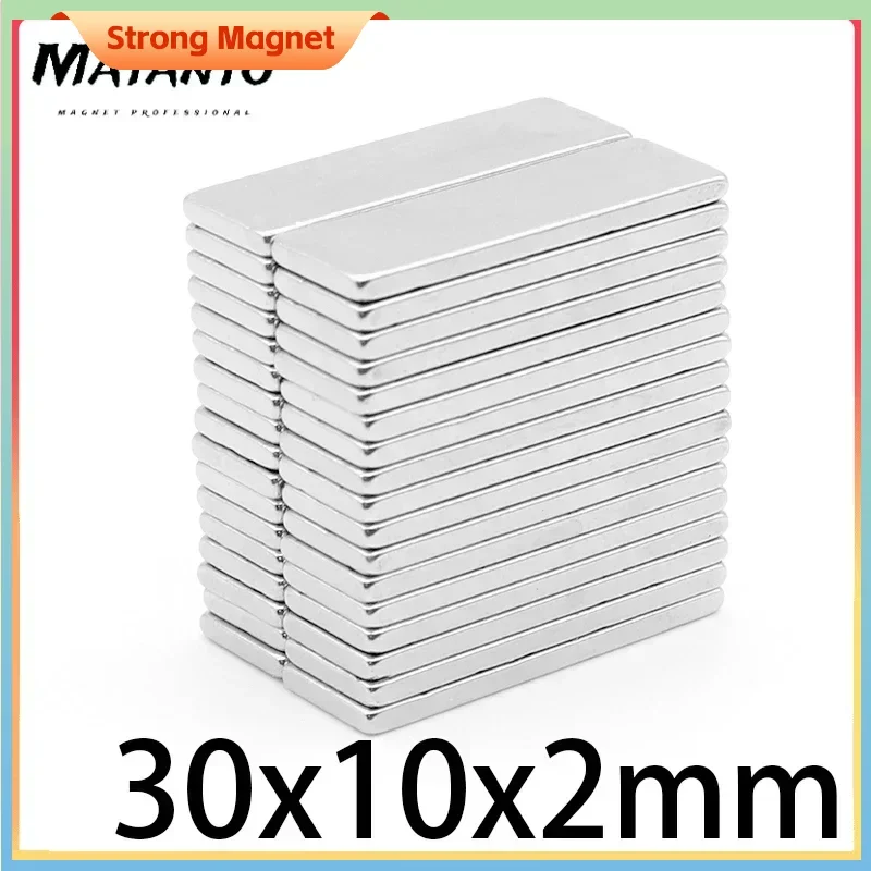 Мощные магнитные блоки 30x10x2 мм мощные магниты прямоугольный редкоземельный
