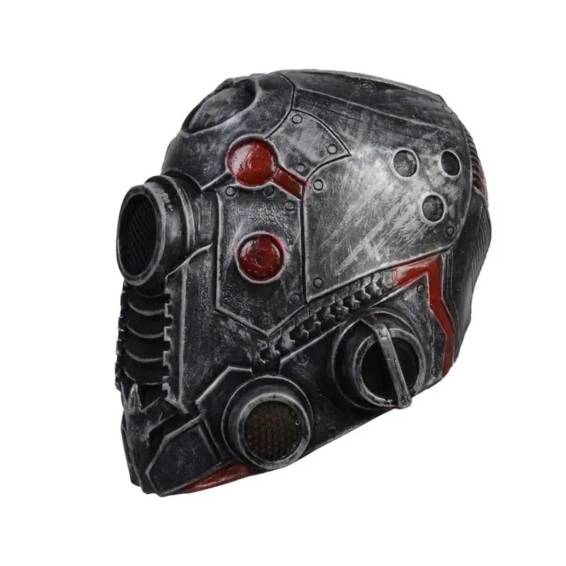 

Halloween Steampunk Robot Masque Robot Costume Adult Halloween Headgear Adjustable Face Cover Adult Head Gear Halloween Costumes