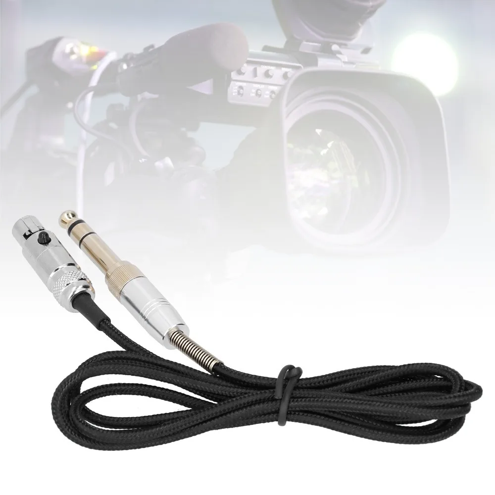 Фото Кабель-переходник 6,35 мм/3,5 мм на Mini XLR для наушников, 2 м / 6,5 футов, для AKG Q710 K712 K240 K141 K271 №5