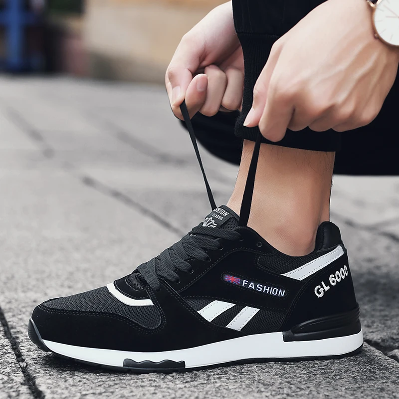 New Men's Casual Shoes Fashion Popular Breathable Walking Shoes Ladies Lightweight Comfortable Non-Slip Men's Sports Shoes