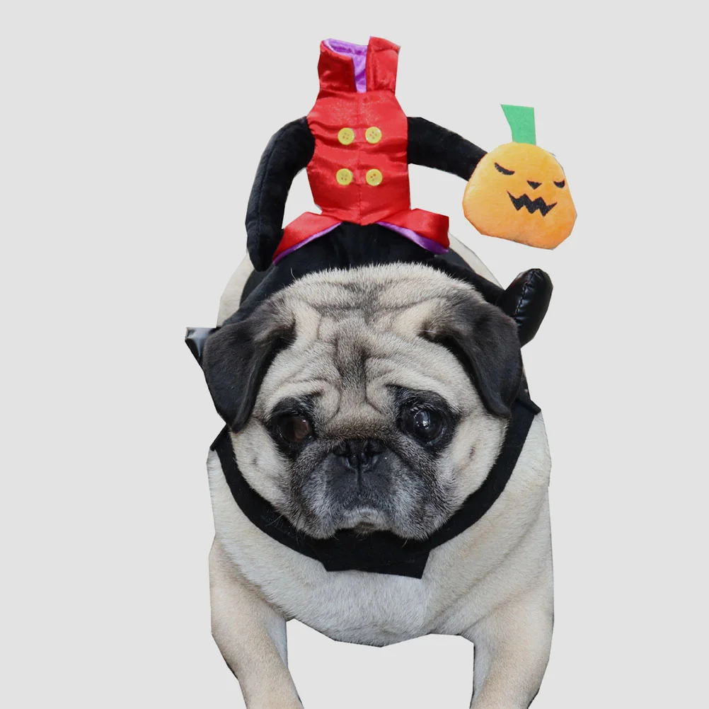 

Pet Transformation Costume Pets Halloween Party Clothes Decorative Dog Wear-resistant Plush Elements