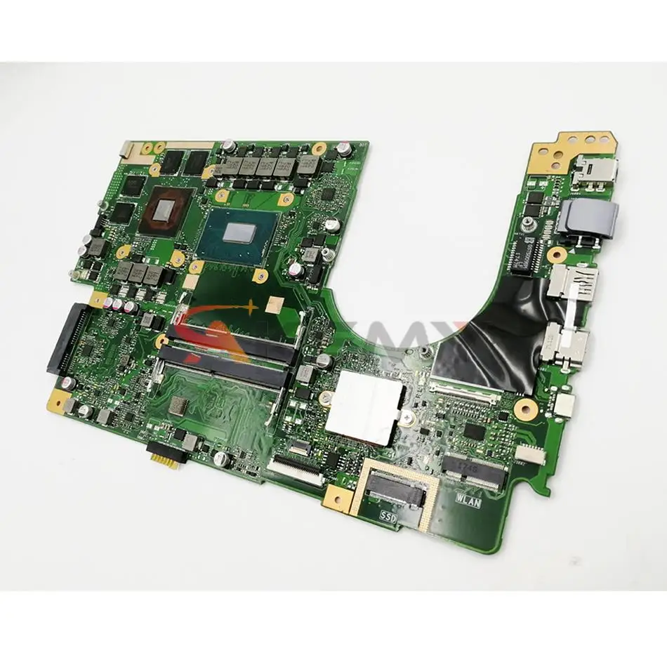 X580GD материнская плата для ноутбука GTX1050 2G 4G GPU I5-8300H I7-8750H CPU ASUS X580 X580G Материнская |