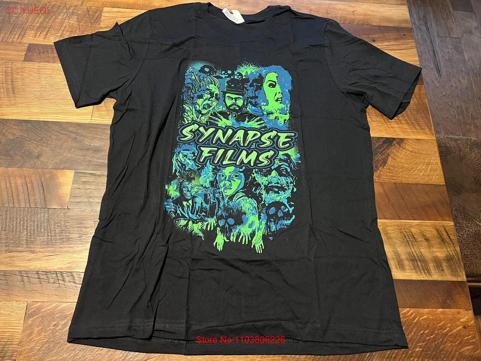 Synapse футболка с фильмами * Bella + холст размер XL двусторонние наклейки Новинка