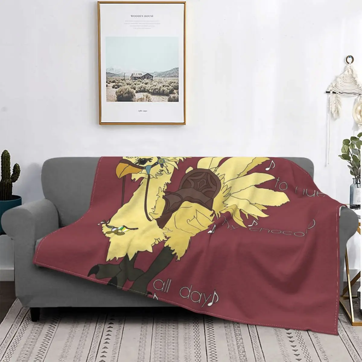 

Chocobo-Manta de paseo, colcha para cama a cuadros, 135, manta de Picnic