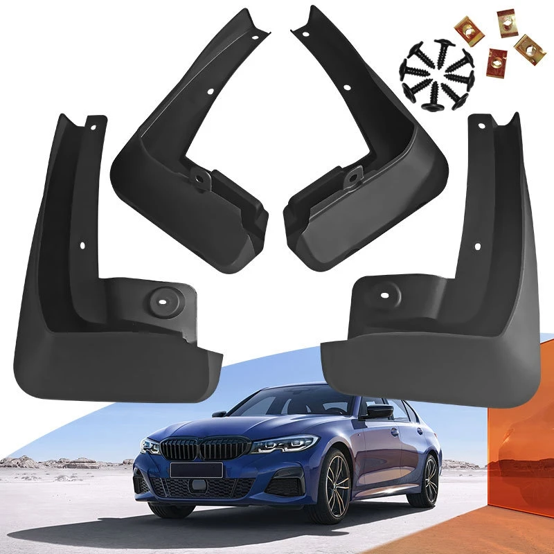 

4 шт., передние и задние брызговики для BMW серии 3 G20 G21 M Sport 2019 2020